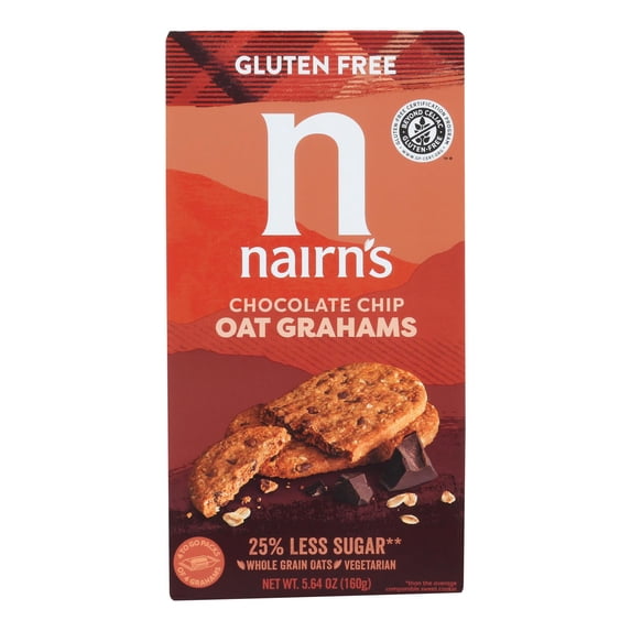 Nairn'S Oatmeal And Chocolate Chip - Chocolate, 5.64 Oz