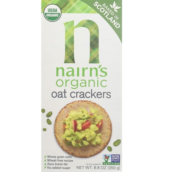 Nairns Organic Oat Cakes 250g