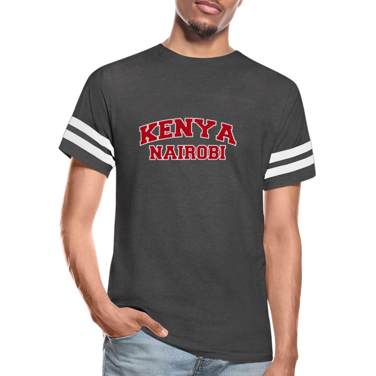 Nairobi Kenya City Souvenir Vintage Sport TShirt Unisex Tee