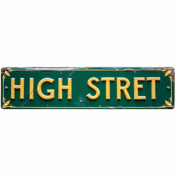 Nairobi Kenya Tin Sign - 16x4 Inches Vintage Travel Decor for Wall, Great for Bedroom, Office, Living Room | indie room decor, street signs for bedroom, vintage decor for home