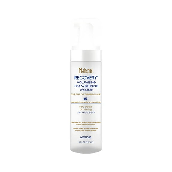Nairobi Recovery Volumizing Foam | Defining Mousse for Body, Shine Bounce – 8 oz