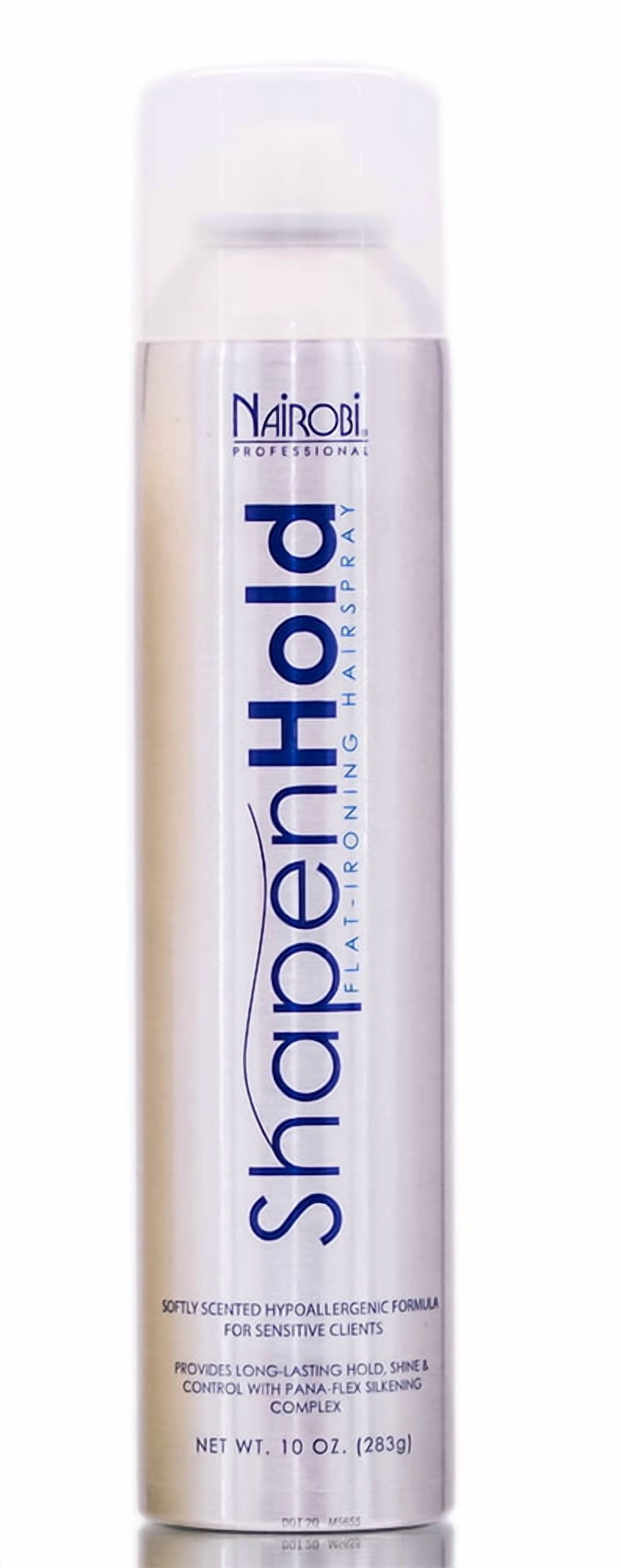 Nairobi Shape n Hold Flat-Ironing Hairspray - 10 oz