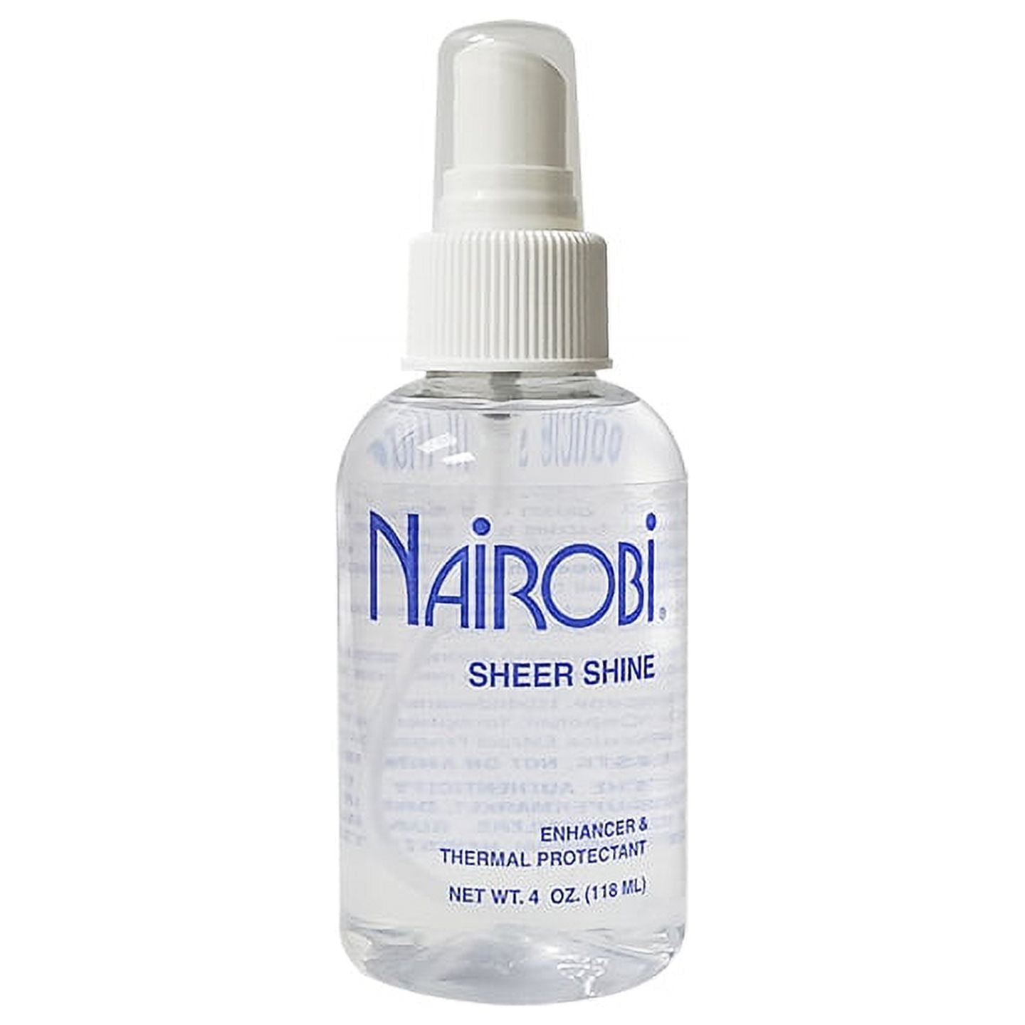 Nairobi Sheer Shine 4 oz Heat Protect Serum & Thermal Protectant