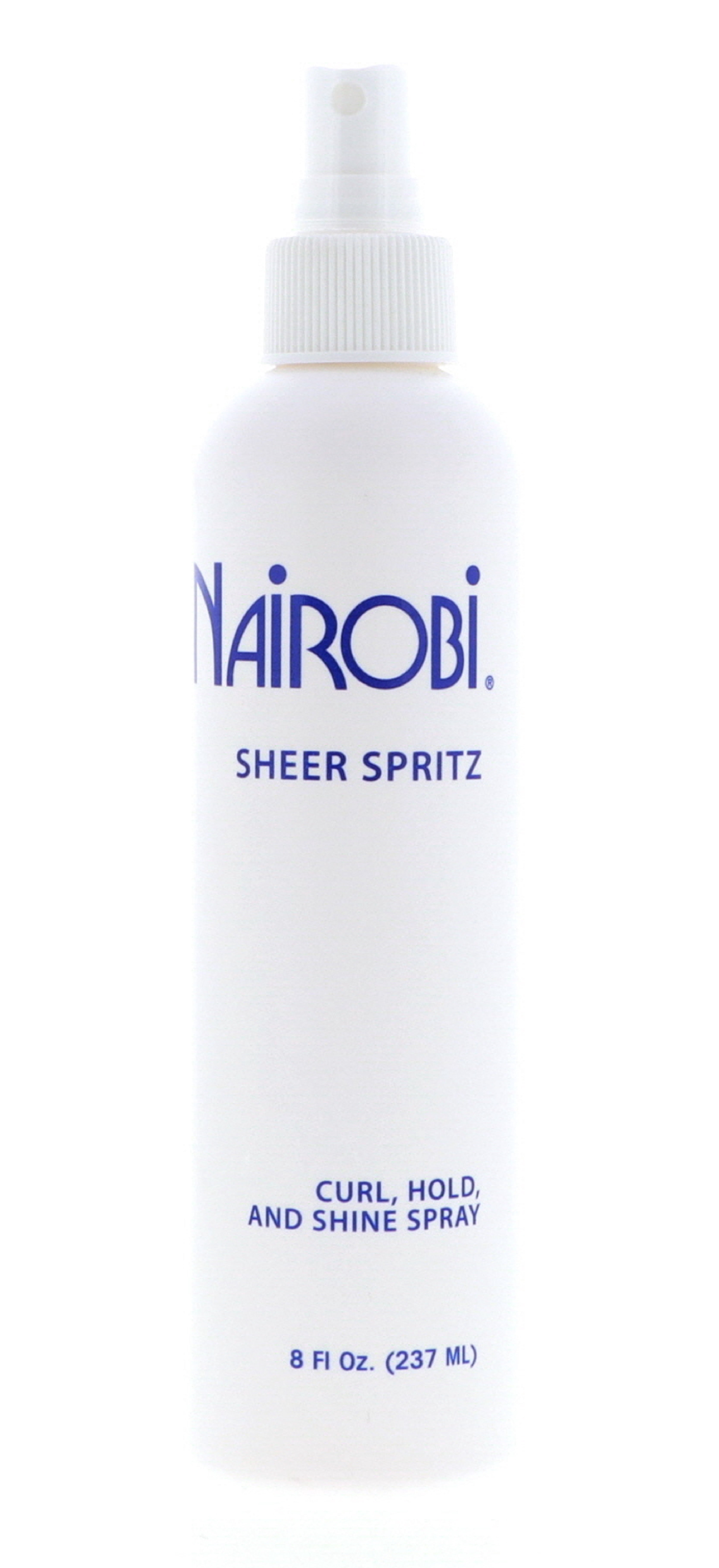 Nairobi Sheer Spritz Curl, Hold & Shine Spray, 8 oz - Walmart.com