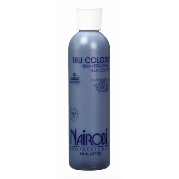 Nairobi Tru Colors Blue/Black Semi Perm 8 oz