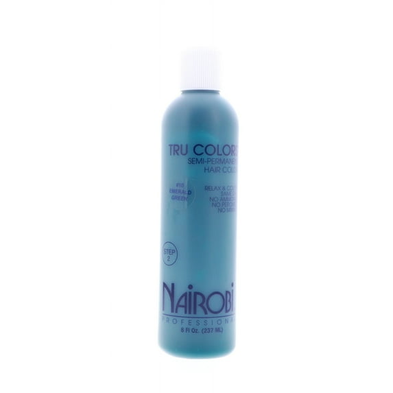 Nairobi Tru Colors Semi-Permanent Hair Color, No.1 Pure Black, 8 oz