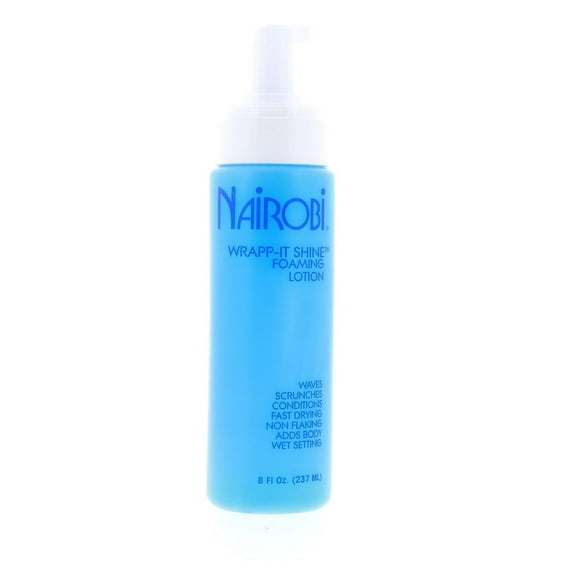 Nairobi Wrapp-It Shine Foaming Lotion, 8 oz 2 Pack