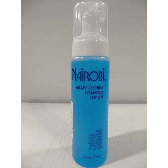 Nairobi Wrapp-It Shine Foaming Lotion 8 oz 2 pack