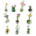 thumbnail image 1 of Naittoop 10 pack Mini Vase Glass Magnets for Fridge,Tiny Magnetic Glass Vases Refrigerator Accessories, Real Flowers Pot Magnet,Plants Pot Locker Office Kitchen Decor,Cute Magnet Vase 1 in, 1 of 6