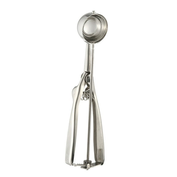 Naittoop 2pcs Big Ice Cream Scoop with Trigger Release,Large Stainless Steel Ice Cream Scoop, for Frozen Yogurt, Gelatos, Sundaes,2.36*8.66 in