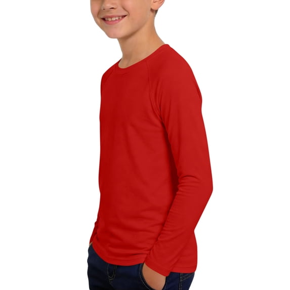 Naittoop Boys Girls UPF 50+ Swim Shirt Long Sleeve UV Sun Protection Rash Guard Youth Kids SPF Fishing Shirts for Beach Surf