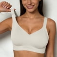 thumbnail image 1 of Naittoop Bras for Women Plus Size Minimizer No Underwire Supportive Full Coverage Wider Straps Seamless Tshirt Bra, 1 of 5