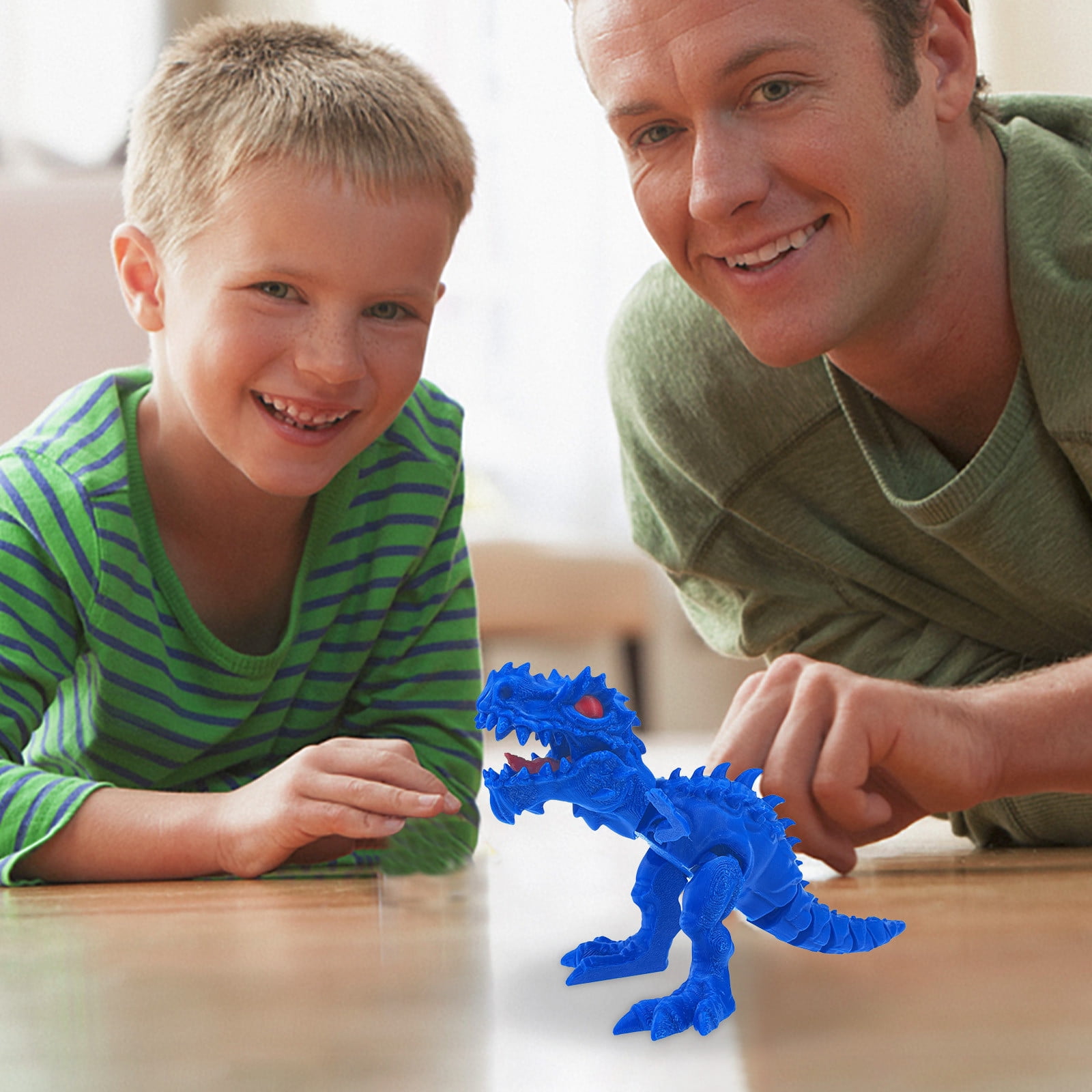 Naittoop Clearance 2024! 24CM Printed Dinosaur In Full Articulated