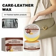 Naittoop Clearance 2024! Car Seat Polish Beeswax Leather Conditioner