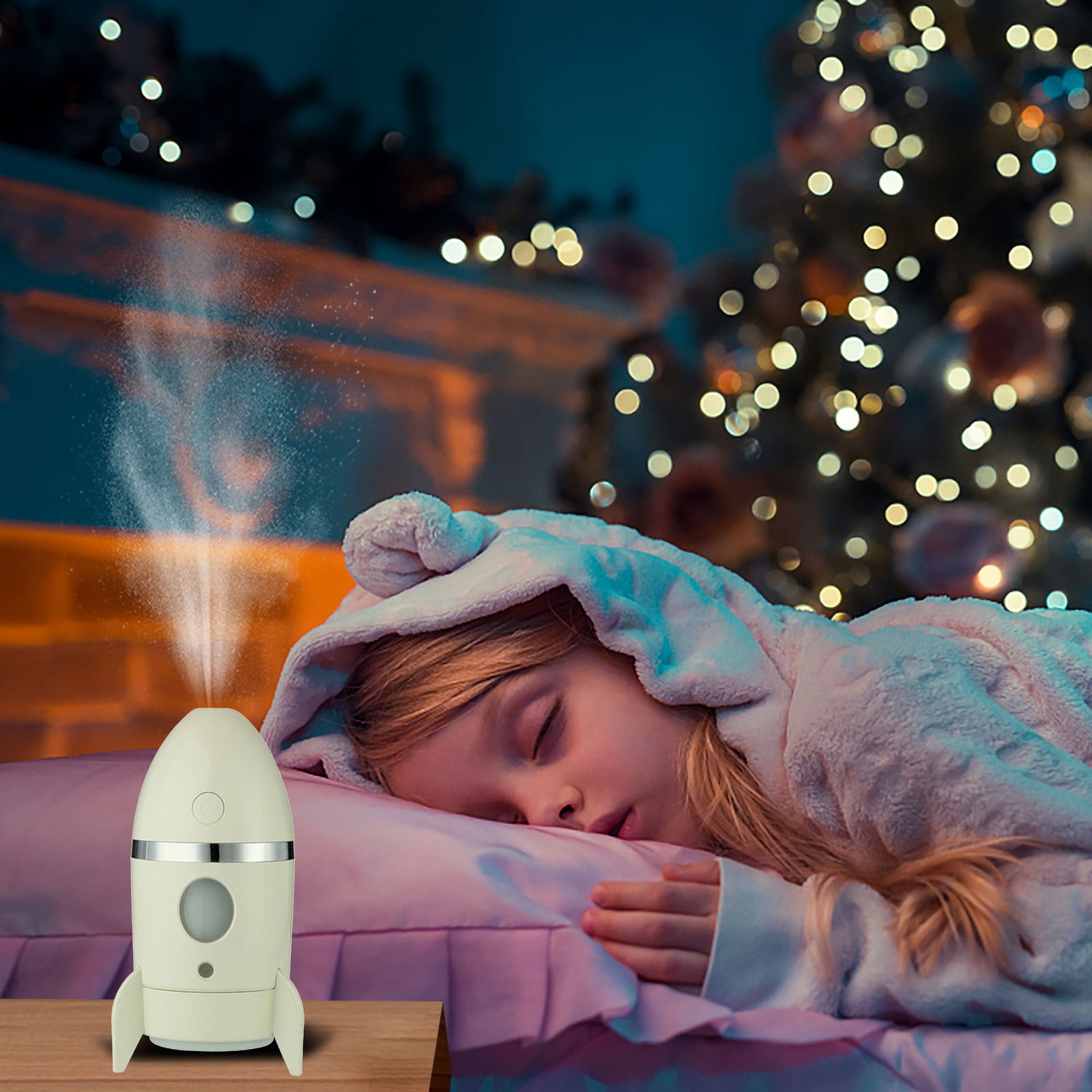 Naittoop Clearance 2024! Humidifier USB Desktop Vehicle Purifier