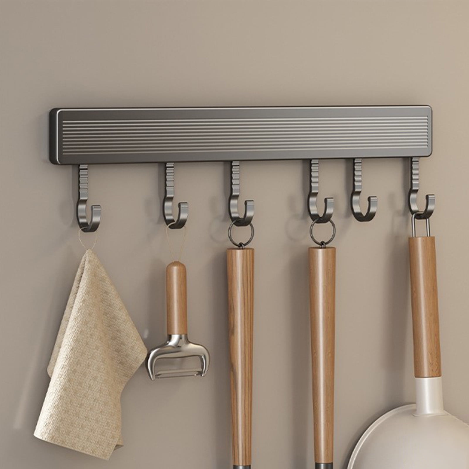 Naittoop Clearance 2024! Kitchen Utensil Rack Wall Mount Utensil Stand