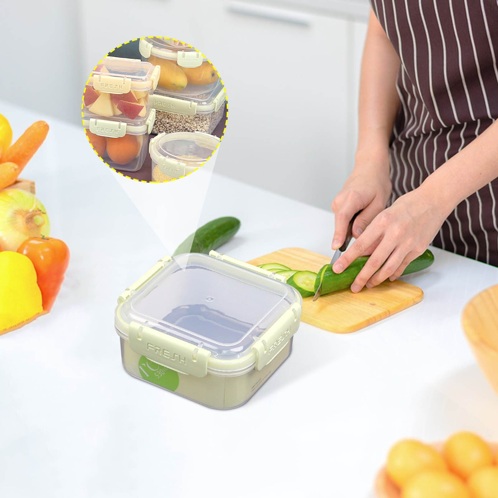 Naittoop Clearance 2024! Multiple Types Of Freshkeeping Boxes Large