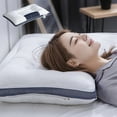 Naittoop Clearance 2024! Neck Pillows Memory Foam Relief Bed Pillows
