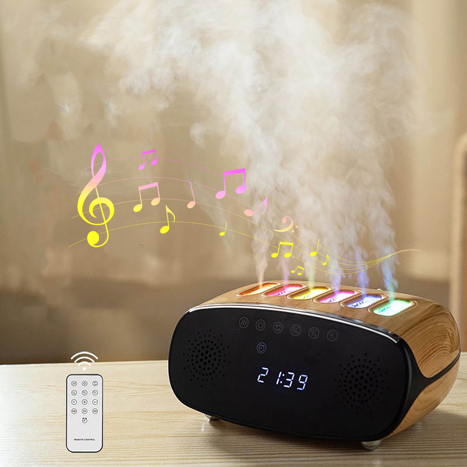 Naittoop Clearance 2024! Pickup Humidifier USB Digital Display Clock ...