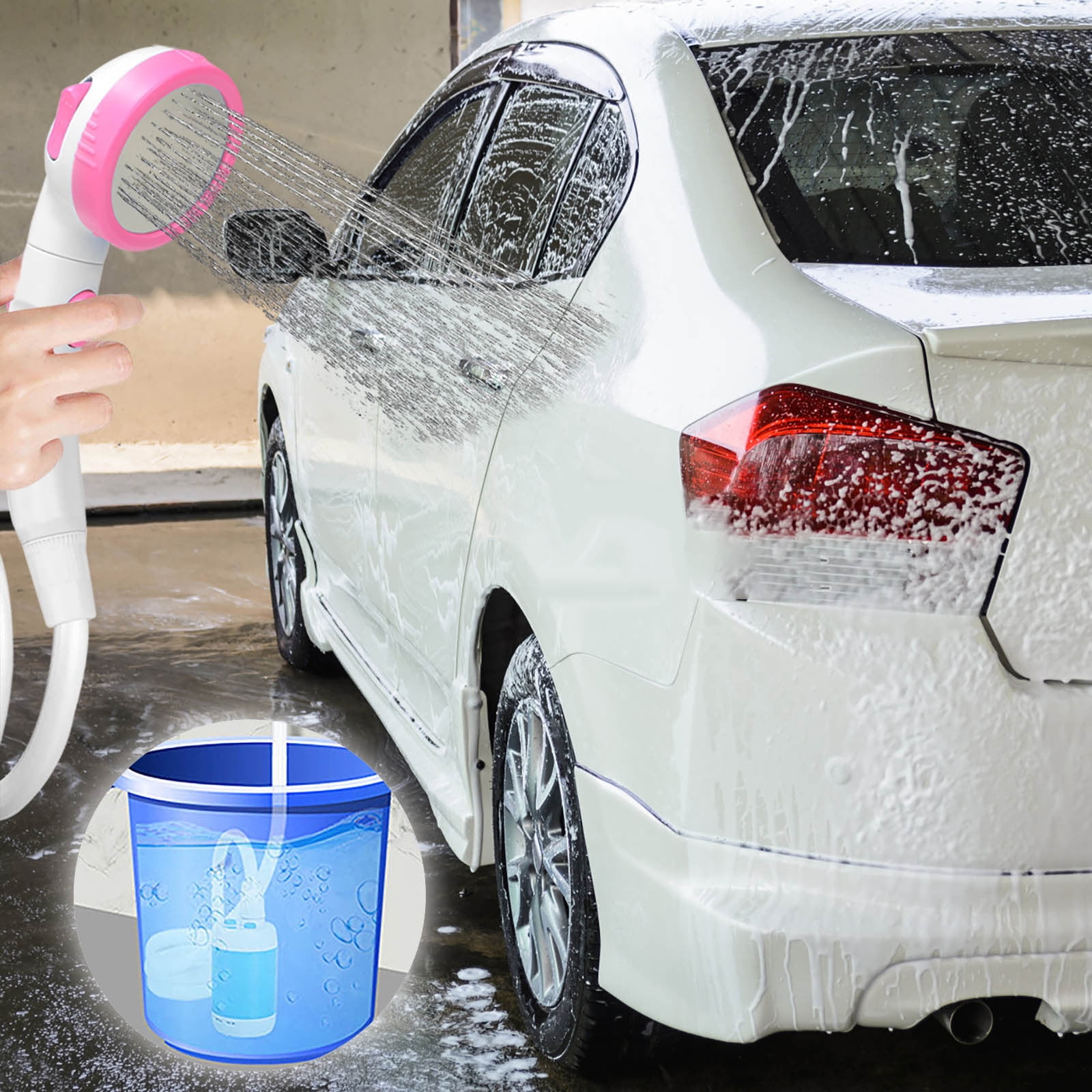 Naittoop Clearance 2024! Portable Camping Shower Outdoor Showerhead