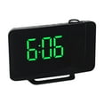 Naittoop Clearance LCD Projection Digital Weather Snooze Alarm Clock