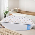 thumbnail image 1 of Gecau Clearance Memory Foam Pillows, Firm Pillow, Hotel-Grade Pillow Core Soft and Supportive Down Bed Pillow Suitable for Back Side and Stomach Sleepers Made of Skin-Friendly Cotton Fabric, 1 of 7