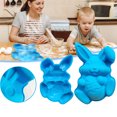 thumbnail image 1 of Naittoop Easter Silicone Bunny Cake Mold Baking Pan, Easter Bunny and Egg Shaped Cake Pan, Holiday Birthday Party Cake Baking Pans 7.7*12*2 in, 1 of 6