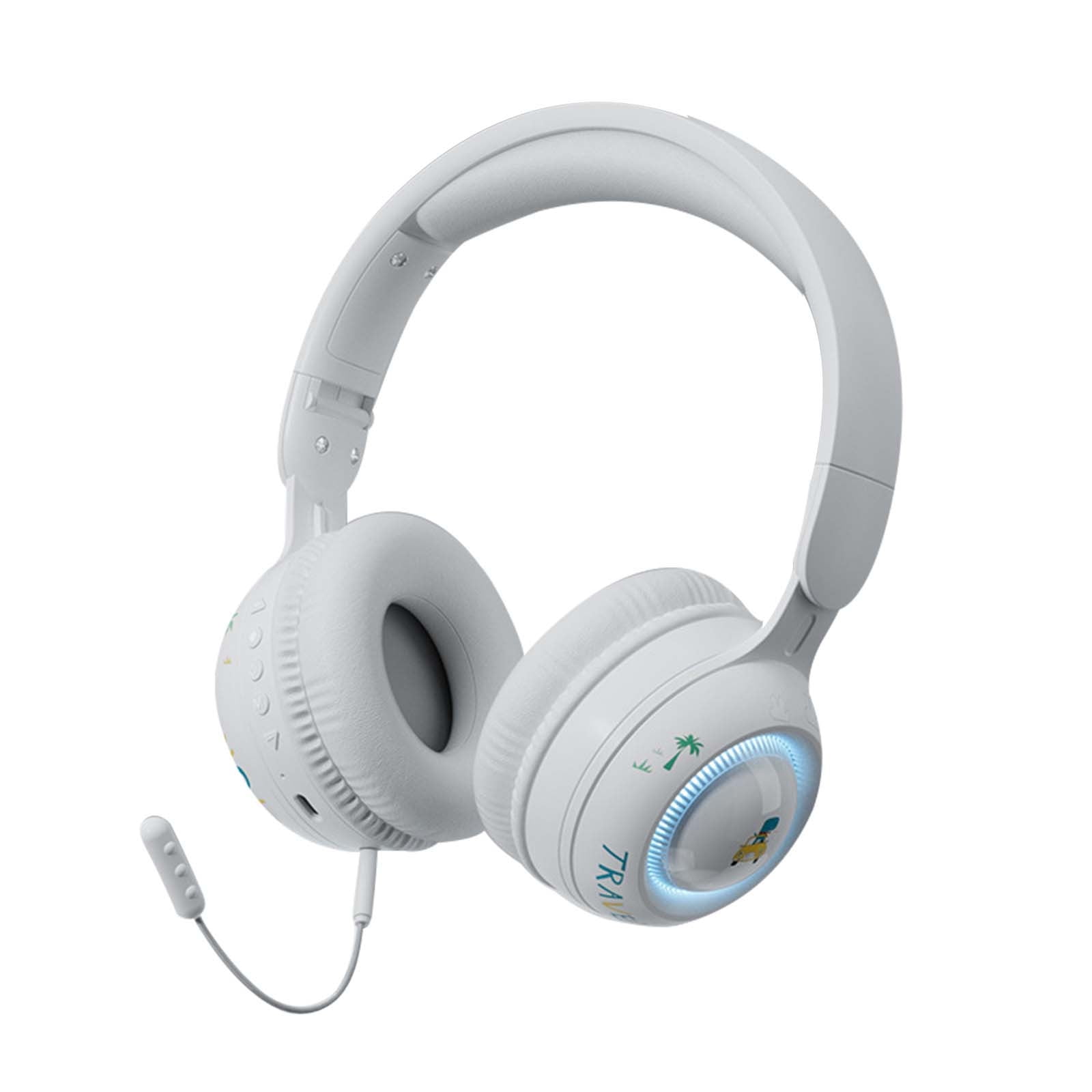 Naittoop Electronic Gadget Under 10 Headworn Bluetooth Earphones For Children And Students Learning Reading Male And Female Universal Earphones Illuminated And Colorful Earphones Walmart