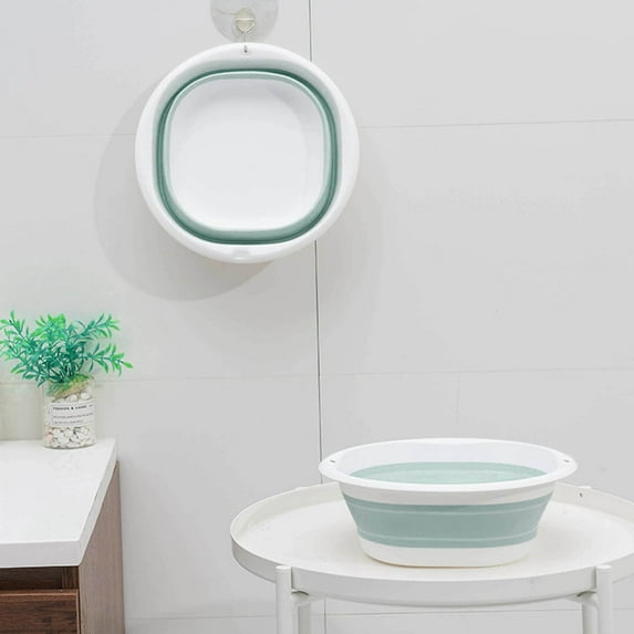 Usmixi Home Summer Clearance 50% off Clear! Multipurpose Foldable Washbasin Lightweight Portable Basin, Basin For Camping Sink And RV Sinks