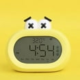 thumbnail image 1 of Naittoop LED Digital Desk Clock Big Mouth Alarm Clock,Big Mouth Alarm Clock Yellow, 1 of 7
