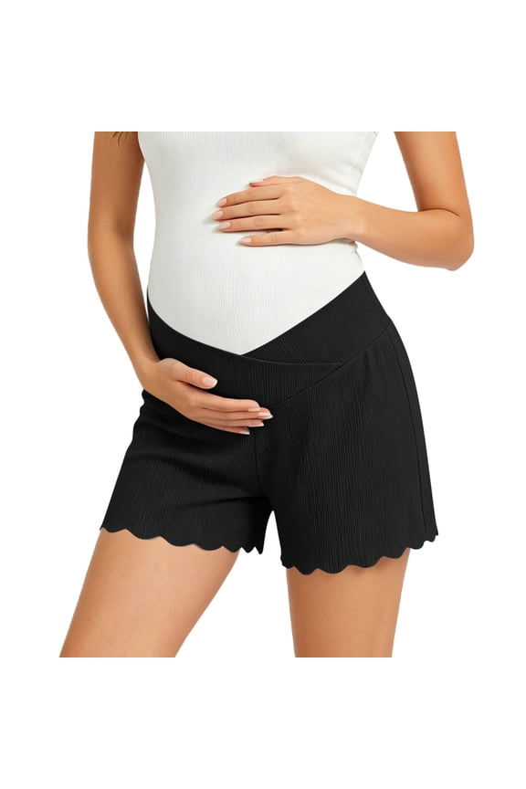 Maternity Shaping Shorts Pregnancy Panties Underwear Postpartum Boyshorts