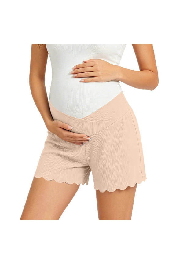 Maternity Shaping Shorts Pregnancy Panties Underwear Postpartum Boyshorts