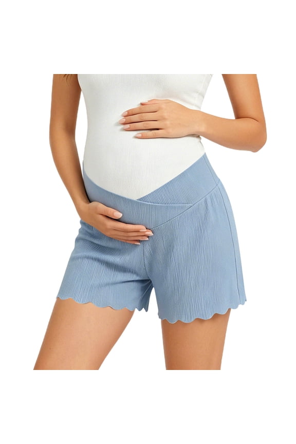 Maternity Shaping Shorts Pregnancy Panties Underwear Postpartum Boyshorts