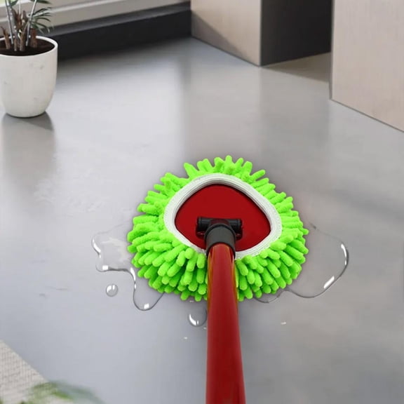 Naittoop Microfiber Spin Mop Replacement Head Washable Reusable Mop Pad Cover Absorbent Dust Trapping Cleaning Refills for Hardwood Tile Laminate Easy Maintenance Floor Cleaning