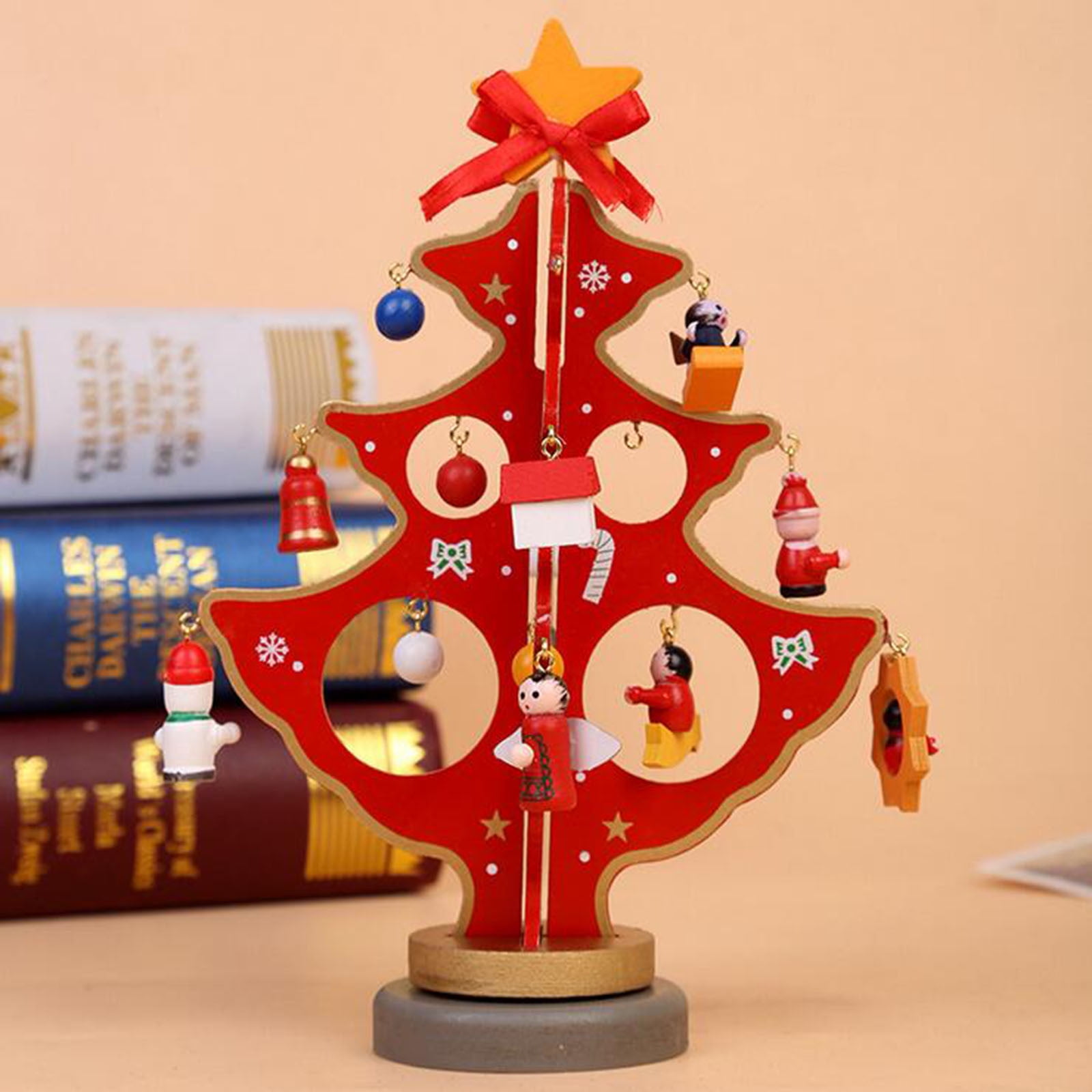 Naittoop Outdoor Christmas Decorations Christmas Decorations, Wooden