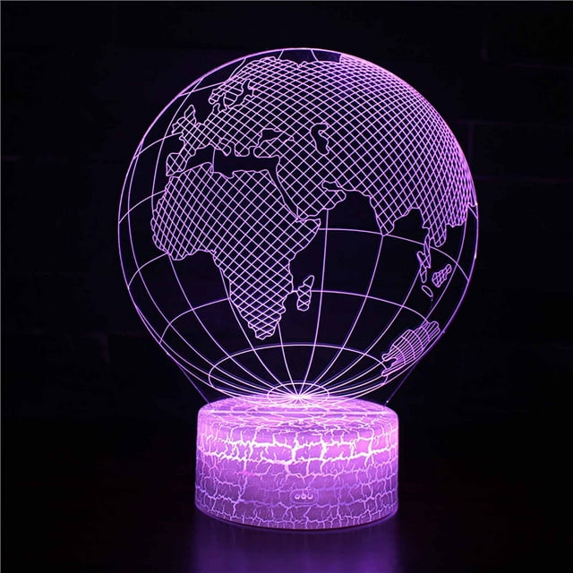 Naittoop Small Table Lamp under 15 Earth Series Night Light LED