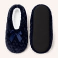 thumbnail image 1 of Naittoop Soft Slipper Socks Warm Cozy Fuzzy Sleeper Non-Slip Sole Lined Socks for Women Home Spa Hotel, 1 of 5