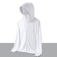 thumbnail image 1 of Naittoop Summer Sun Protection Jacket - Men Women Thin Outdoor Sun Protection Hoodie Coat Upf 50+ Running Hiking Shirts, 1 of 5