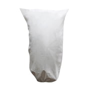 Naittoop Warm Cover Tree Freeze Protection, 31.5'' 47.2'' Winter Cold Weather Frost Blankets Shrub Jacket with Drawstring Reusable Frost Protection Cloth for Outdoor Plants Fruit Tree Potted White