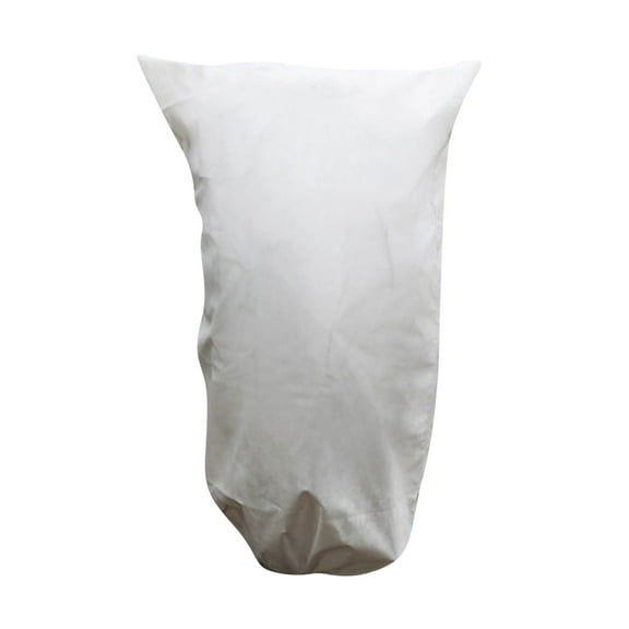 Naittoop Warm Cover Tree Freeze Protection, 31.5''×47.2'' Winter Cold Weather Frost Blankets Shrub Jacket with Drawstring Reusable Frost Protection Cloth for Outdoor Plants Fruit Tree Potted White