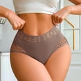 thumbnail image 1 of Naittoop Women Underwear, Full Coverage Seamless Panties Breathable Mesh Cutout Soft Stretch Ladies Brief, 1 of 3