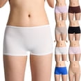 thumbnail image 1 of Naittoop Women's Slim-Fit Boxer Briefs – Casual, Simple, and Comfortable Anti-Exposure Solid Color Underwear, 1 of 3