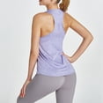 thumbnail image 1 of Naittoop Womens Sport Tops U Neck Sleeveless Fitness Tanks Comfort Breathable Leisure Tank for Everyday Athletic, 1 of 3