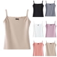 thumbnail image 1 of Naittoop Womens Summer Spaghetti Straps Tank Tops Slim Fit Workout Crop Tank Top Casual Soft Camisole, 1 of 5