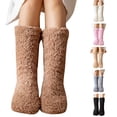 thumbnail image 1 of Naittoop Womens Winter Fuzzy Slipper Socks with Gripper Non Slip Thick Fleece Lined Slipper Socks Soft Warm Cozy Home Socks, 1 of 3