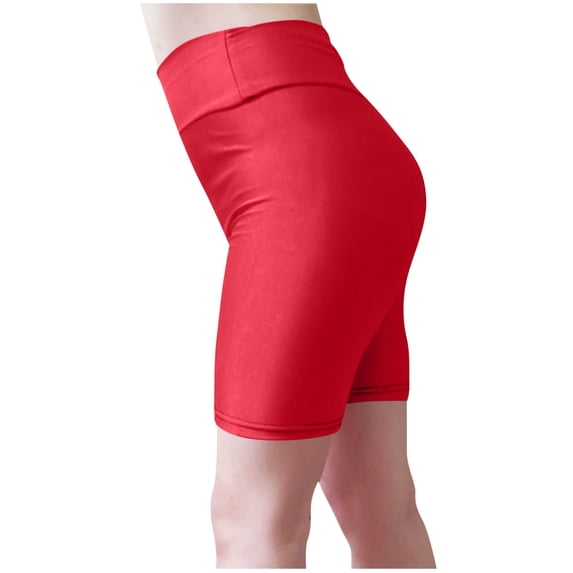 Naittoop Workout Biker Shorts for Women, High Waisted Tummy Control Soft Booty Athletic Gym Yoga Shorts