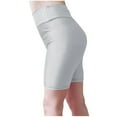 thumbnail image 1 of Naittoop Workout Biker Shorts for Women, High Waisted Tummy Control Soft Booty Athletic Gym Yoga Shorts, 1 of 5