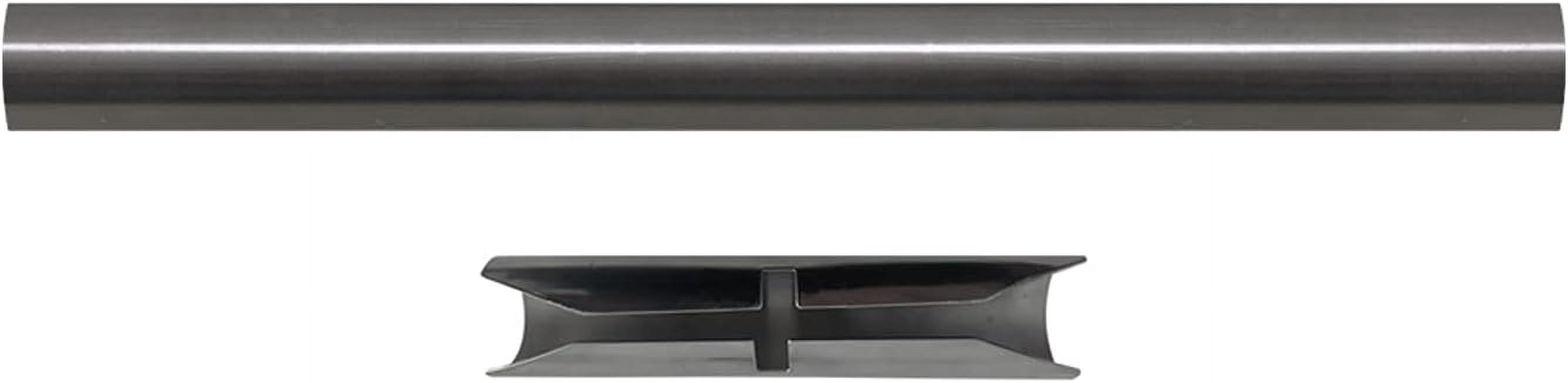 Naiture 25'' L X 1'' OD Shower Curtain Rod Extender With Connector