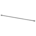 thumbnail image 1 of Naiture 60'' Straight Clothes Bar, Shower Curtain Rod with Swivel Flange or Bracket, Brushed Nickel Finish, 1 of 9
