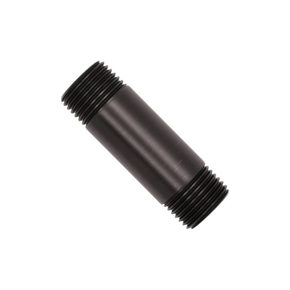 Naiture Brass 1/2 NPT Connection Threaded Pipe Fitting Nipple Heavy Duty, 2-1/2" Long, Oil Rubbed Bronze Finish